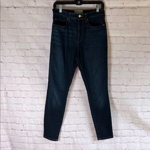 Everlane Women's Dark Blue High Rise‎ Skinny Slim Jeans Size 28 or size 4